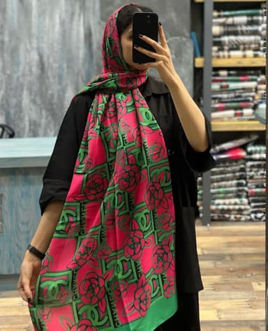 شال شنل سرخابی