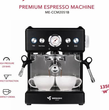 اسپرسوساز مباشی مدل MEBASHI ME-CCM2051