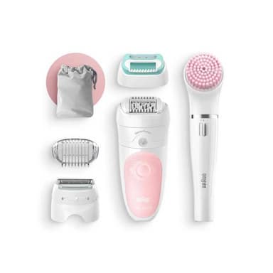 اپیلاتور و برس پاک کننده صورت براون مدل BRAUN SES 5875