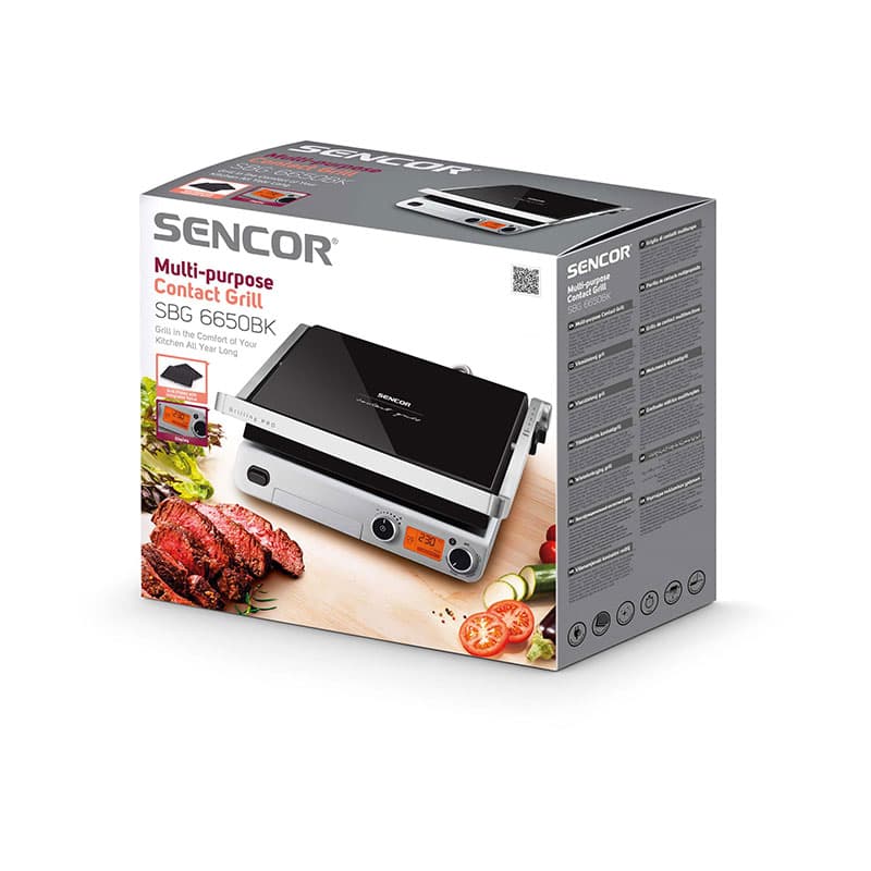گریل سنکور مدل SENCOR SBG 6650BK