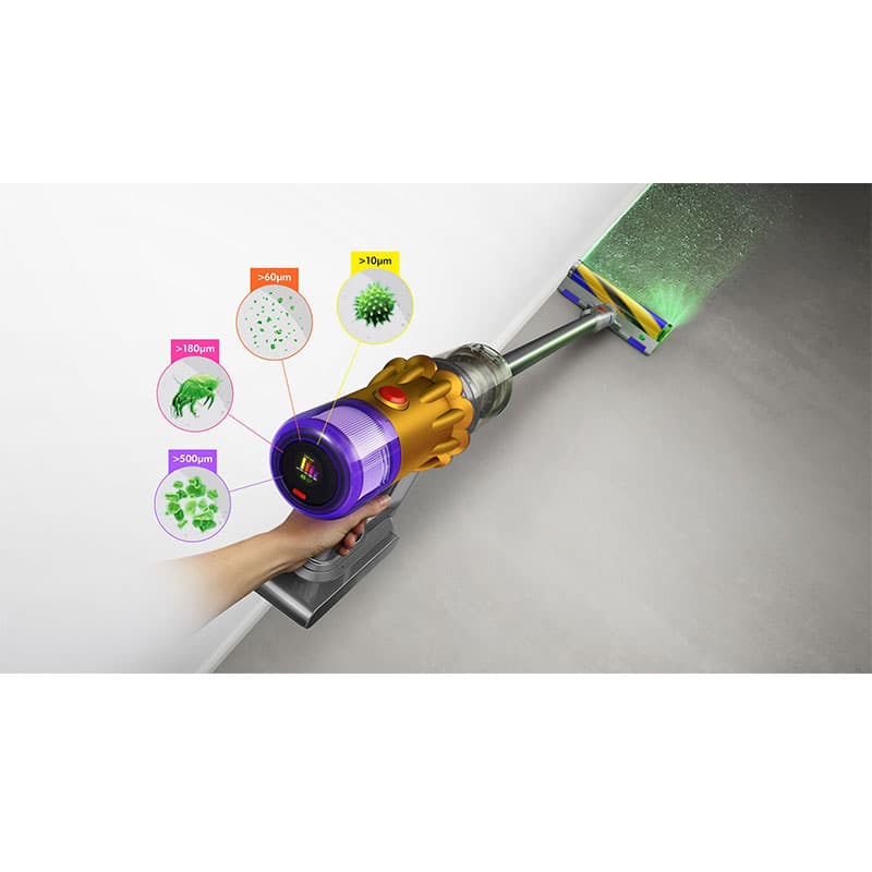 جارو شارژی دایسون مدل V12 Detect Slim Absolute