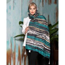 شال آبرنگی سنتی منگوله دار