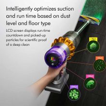 جاروشارژی تمام هوشمند دایسون مدل Dyson V15 Detect Absolute Plus
