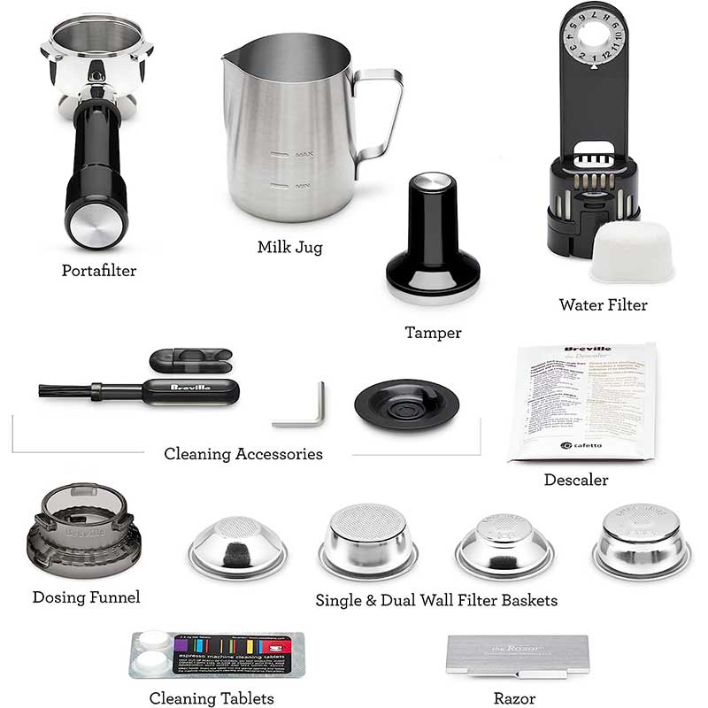 اسپرسوساز برویل مدل BREVILLE BES878BSS