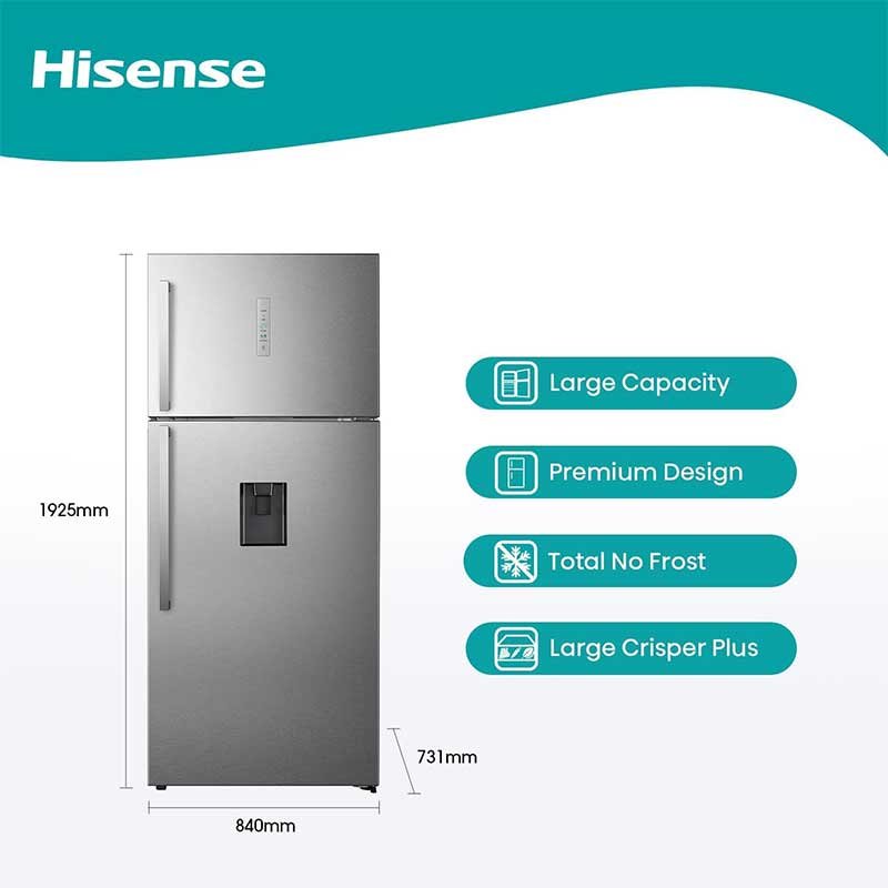 یخچال فریزر هایسنس مدل Hisense RT729N4WSU