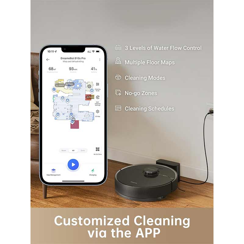 جارو رباتیک شیائومی مدل Xiaomi DREAME D10S PRO