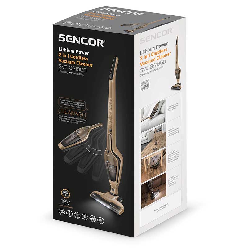 جاروشارژی سنکور مدل SENCOR SVC 8618GD
