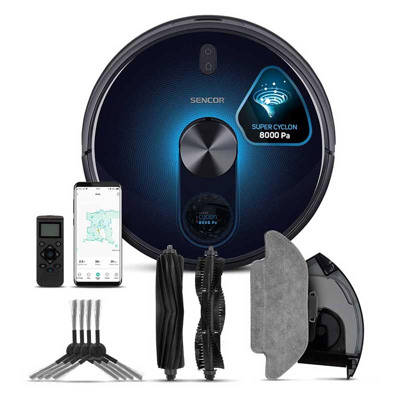 جاروبرقی رباتیک سنکور مدل SENCOR SRV 9550BK