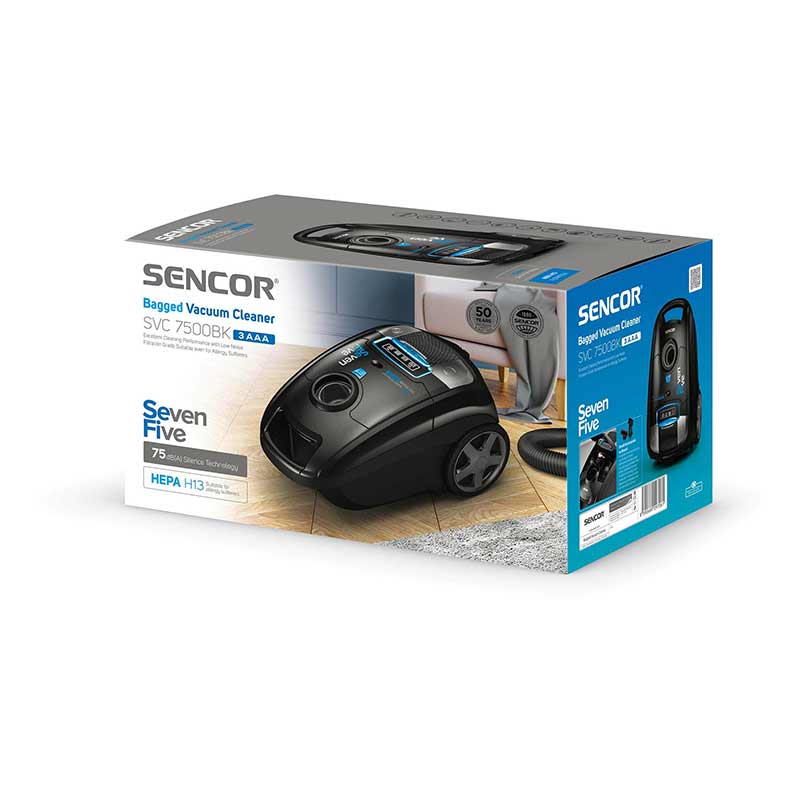 جاروبرقی سنکور مدل SENCOR SVC 7500BK