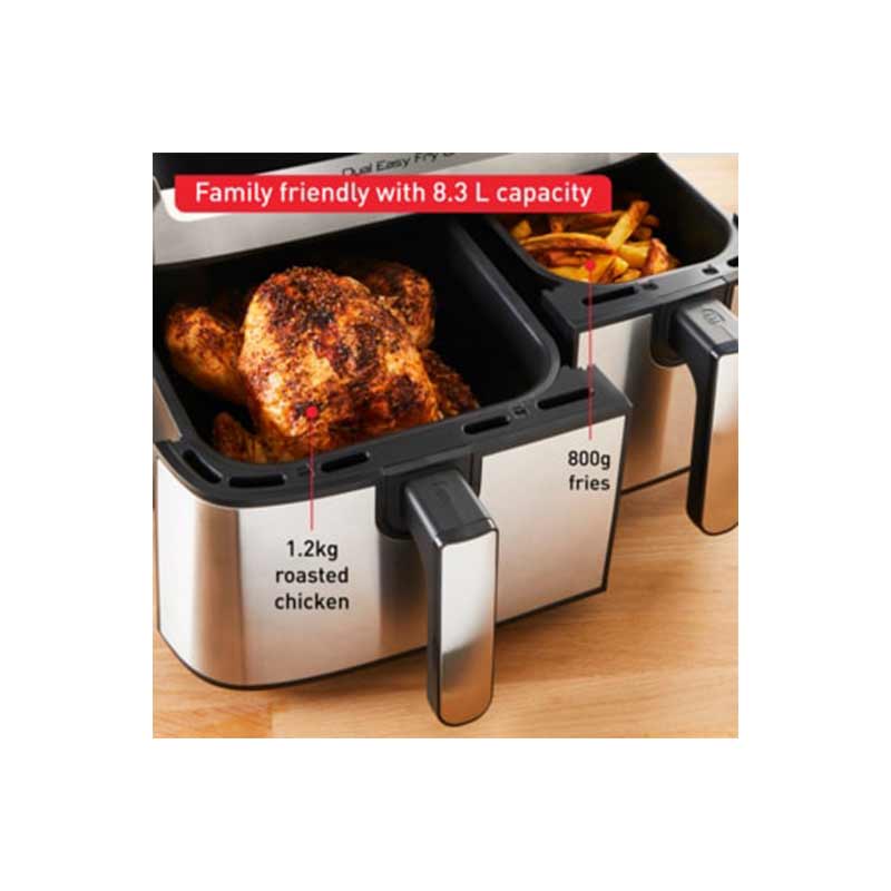 سرخ کن دوقلو و گریل تفال مدل TEFAL EY905D40