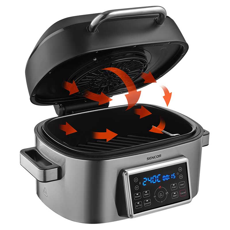 سرخ کن و گریل سنکور مدل SENCOR SBG 8900SS