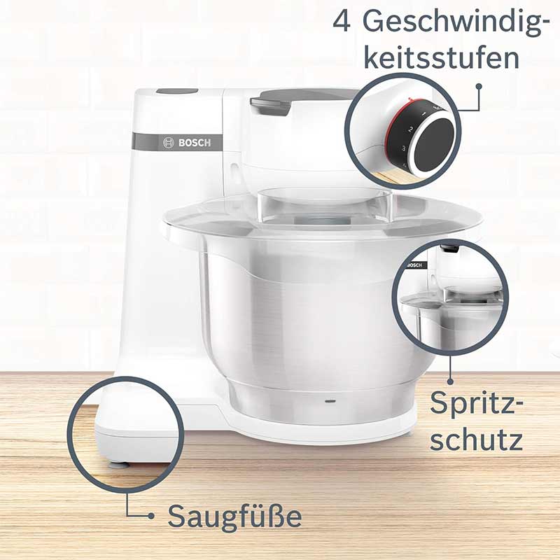ماشین آشپزخانه بوش مدل BOSCH MUMS2EW00