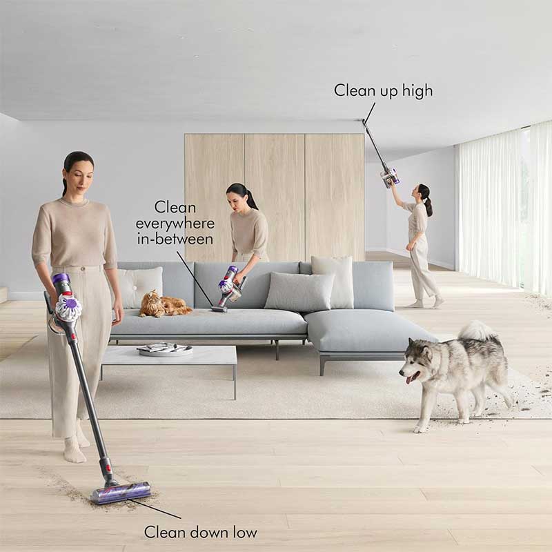 جاروشارژی هوشمند دایسون مدل Dyson V8