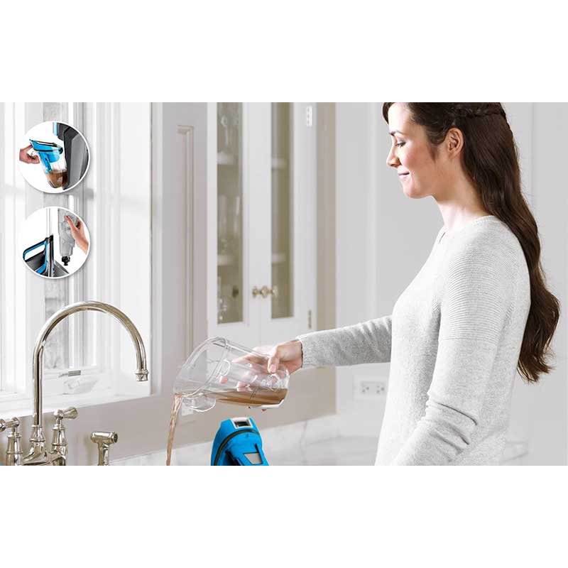 جاروبرقی عصایی و زمین شوی بیسل مدل BISSELL CROSSWAVE 1713