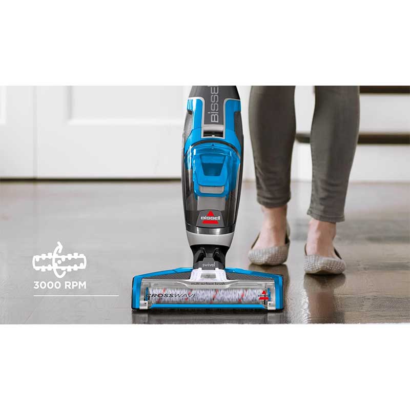 جاروبرقی عصایی و زمین شوی بیسل مدل BISSELL CROSSWAVE 1713