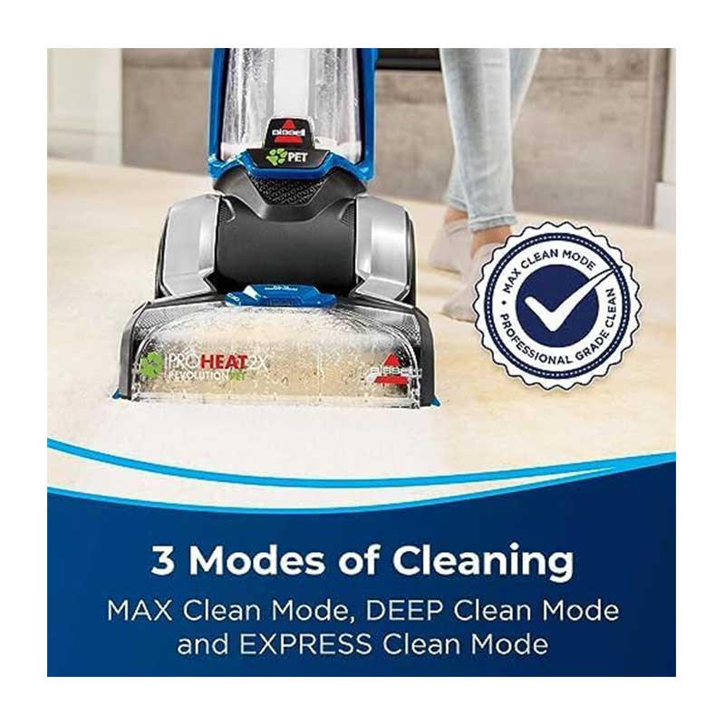 فرش شوی بیسل مدل BISSELL PROHEAT 2X REVOLUTION CARPET 1858E