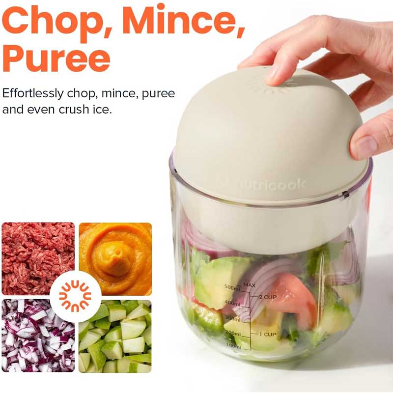 خردکن شارژی نوتریکوک مدل Nutricook Choppi CH600