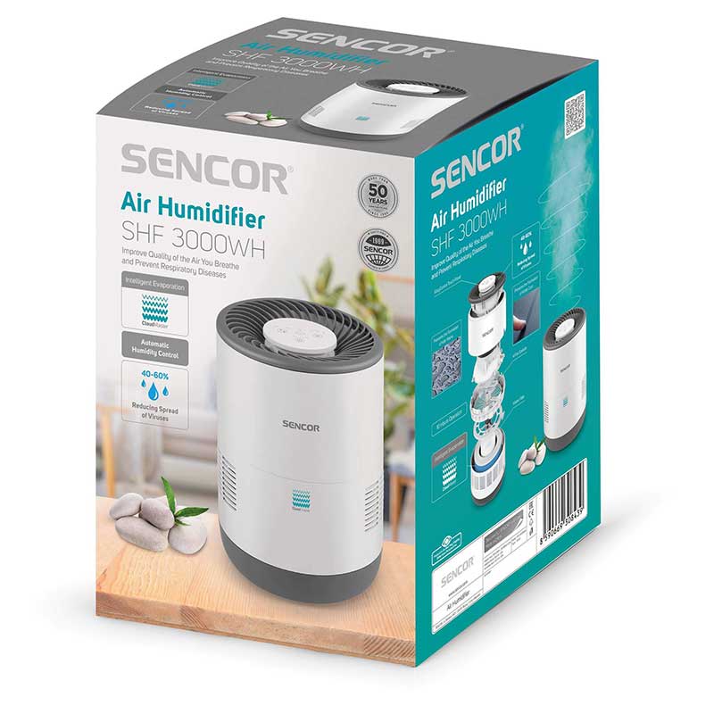 تصفیه هوا و رطوبت ساز سنکور مدل SENCOR SHF 3000WH