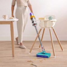 جاروشارژی و زمین شوی دایسون مدل DYSON V15 Detect Submarine