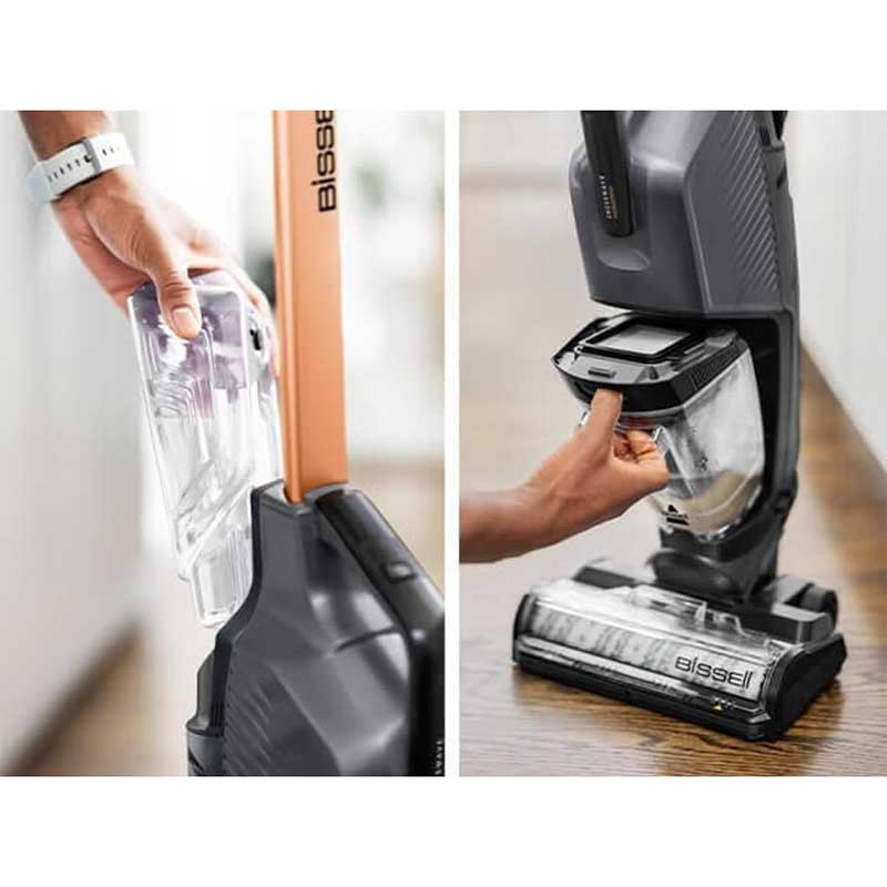 جاروبرقی عصایی، زمین شوی و بخارشوی بیسل مدل BISSELL CROSSWAVE HYDROSTEAM 3527N