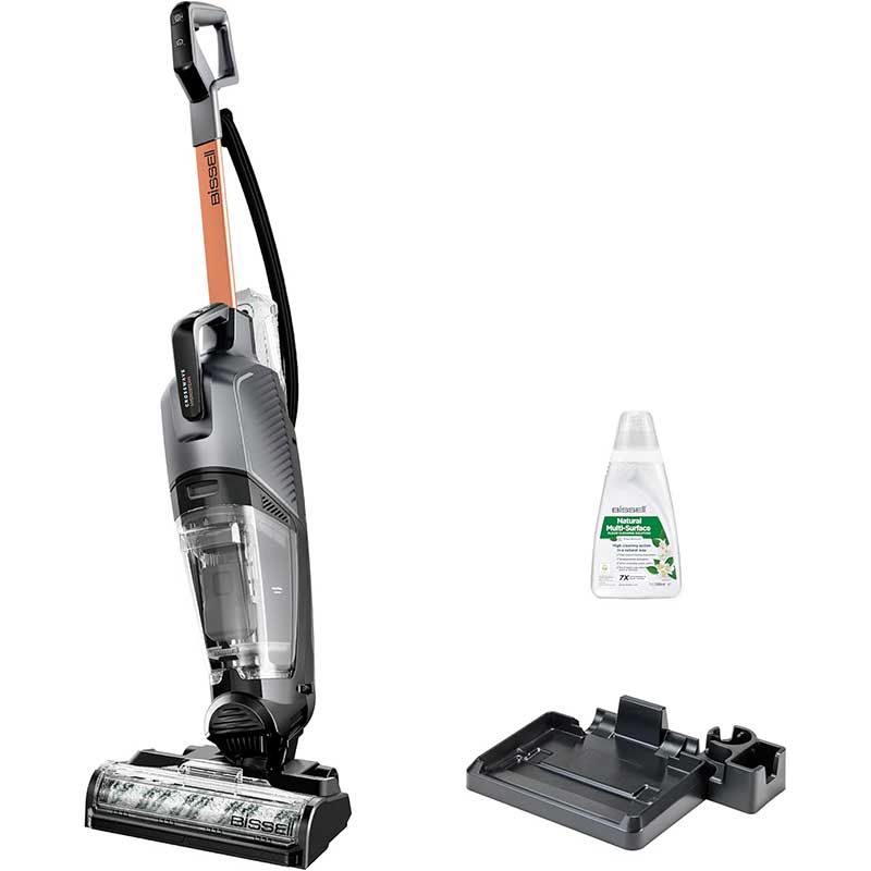 جاروبرقی عصایی، زمین شوی و بخارشوی بیسل مدل BISSELL CROSSWAVE HYDROSTEAM 3527N