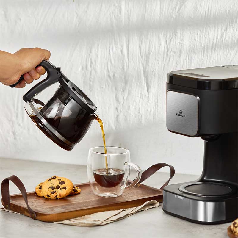 قهوه ساز و چای ساز کاراجا مدل Karaca Coffee Brew Inox