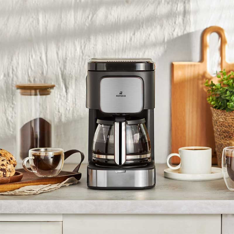 قهوه ساز و چای ساز کاراجا مدل Karaca Coffee Brew Inox