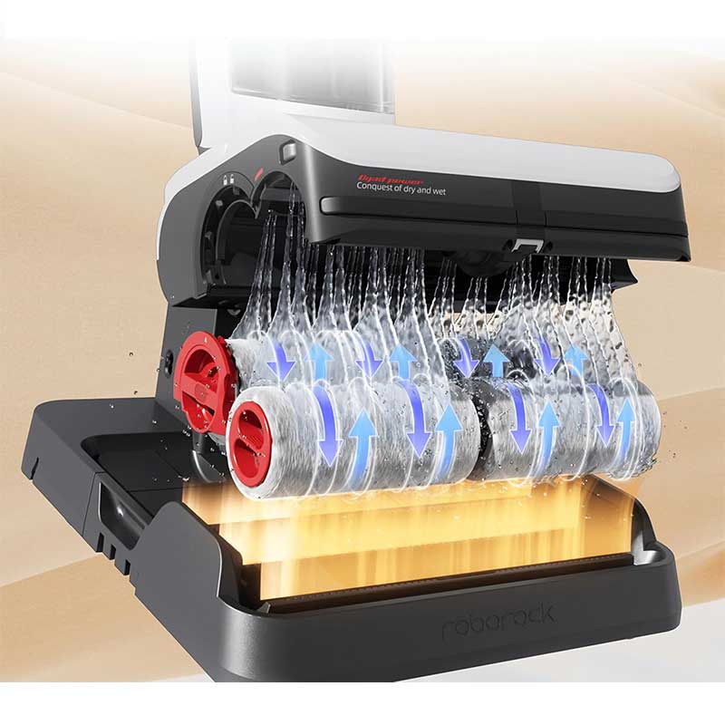 جاروشارژی و زمین شوی روبوراک مدل ROBOROCK A10 ULTRA