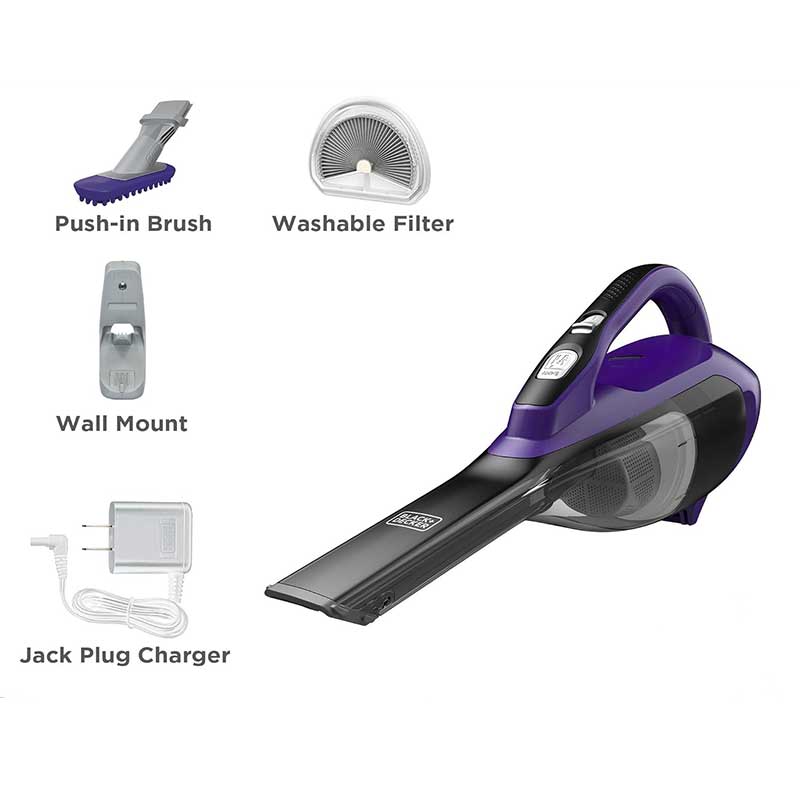 جاروشارژی بلک‌ اند‌ دکر مدل BLACK and DECKER HLVA320JP27