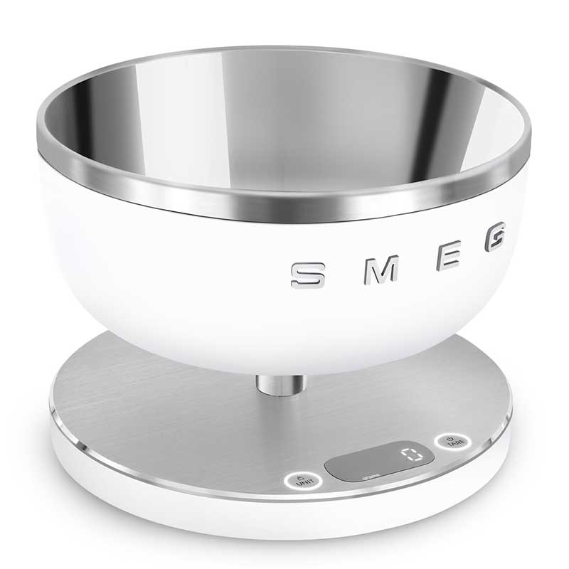 ترازوی آشپزخانه اسمگ مدل SMEG KSC01WHMWW